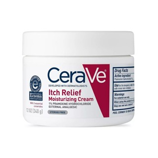 Cerave itch Relief ครีมให้ความชุ่มชื้น ป้องกันอาการคัน 340 กรัม