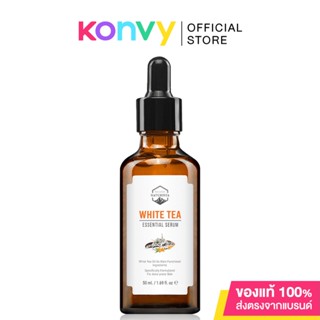 Naturista White Tea Essential Serum 50ml เซรั่มสารสกัดจากชาขาว ช่วยลดริ้วรอย และลดจุดด่างดำ บำรุงผิวหน้า.