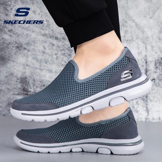 Skechers_ รองเท้ากีฬาลําลอง ผ้าตาข่าย พื้นหนา ระบายอากาศ ทนต่อการสึกหรอ ขนาดใหญ่ สําหรับผู้ชาย และผู้หญิง ไซซ์ 35-45