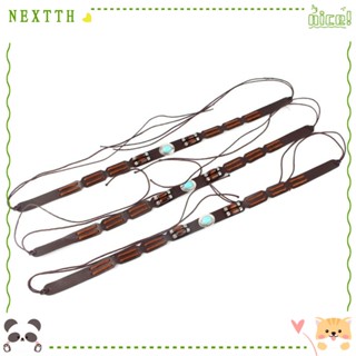 Nextth หัวเข็มขัดหนัง PU ปรับได้ แฮนด์เมด สําหรับตกแต่งหมวก DIY