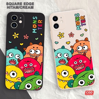 เคสโทรศัพท์ซิลิโคนยาง แบบนิ่ม ลายการ์ตูนมอนสเตอร์ สําหรับ Iphone MP032 6 6S 7G 8G 6PLUS 7PLUS X XS XR 11 12 13 14 13PRO 12PROMAX