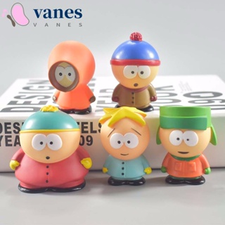 Vanes1 โมเดลฟิกเกอร์ PVC รูปปั้นการ์ตูนอนิเมะ The South Park Kyle Stan ของเล่นสําหรับเด็ก