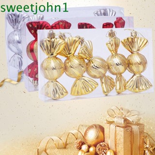 Sweetjohn ของประดับตกแต่งต้นคริสต์มาส 5 ชิ้น