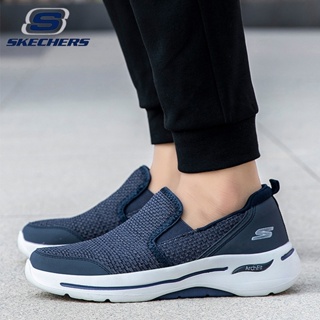 Skechers_ GOWALK ArchFit รองเท้าผ้าใบลําลอง น้ําหนักเบา ใส่สบาย ขนาดใหญ่ สําหรับผู้ชาย