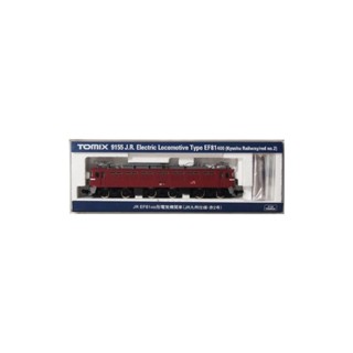 Tomix N Gauge Ef81-400 Jr Kyushu Spec. โมเดลรถไฟไฟฟ้า สีแดง No.2 9155