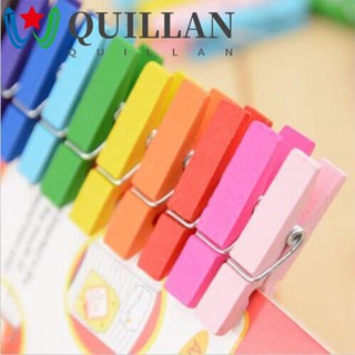 Quillan หมุดกระดาษ ขนาดเล็ก 35 มม. สําหรับแขวนเสื้อผ้า 50 ชิ้น