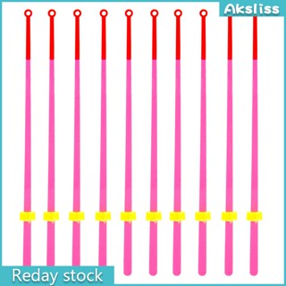 Aks 10 ชิ้น / เซต คันเบ็ดตกปลา ปลายด้านบน Abs ขนาดใหญ่ หลายสเปค ฤดูหนาว อุปกรณ์ตกปลา