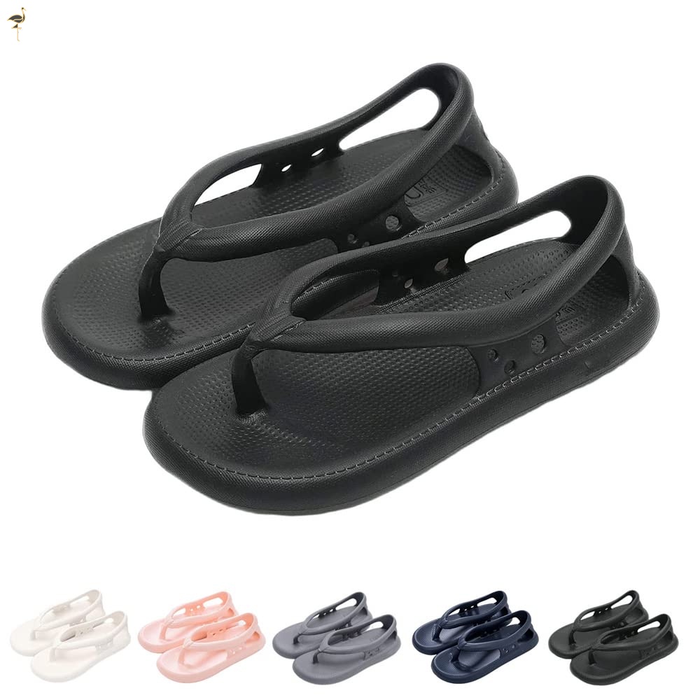 รองเท้าแตะ Bazuo สไลด์ใหม่สําหรับผู้หญิงและผู้ชาย EVA พื้นหนาไม่ลื่น Quick-Dry Flip-Flop