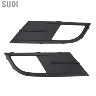 Sudi 2Pcs Front Bumper Foglight Grill Left Right Accurate Fit Protective 5C6853665E Fog Lamp Cover for Cars Light Frame