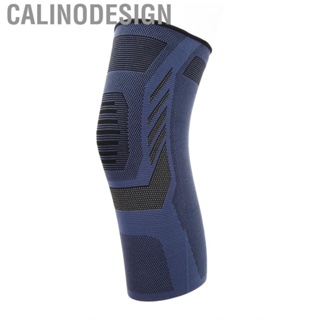 Calinodesign Knee Brace Pad  Thin Nylon Sleeve Soft for Jogging Skip Rope Outdoor Sports