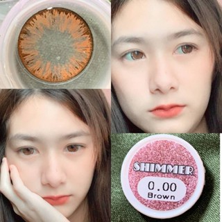 LovelyLens Shimmer Eff.19 Brown ใหญ่