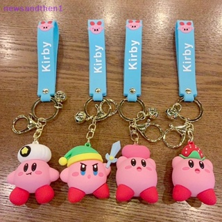 Newsandthen1 พวงกุญแจ จี้การ์ตูนอนิเมะ Kirby Kawaii สําหรับห้อยกระเป๋า