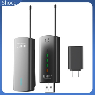 Shocc ไมโครโฟนไร้สาย Usb ลดเสียงรบกวน สําหรับโทรศัพท์มือถือ คอมพิวเตอร์