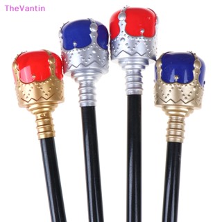 Thevantin Royal King Queen Scepter ธีมฮาโลวีน พร็อพตกแต่งงานเลี้ยงวันเกิด