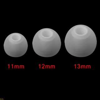 Xin จุกหูฟังซิลิโคนใส แบบเปลี่ยน สําหรับโทรศัพท์ หูฟัง 1 ชิ้น