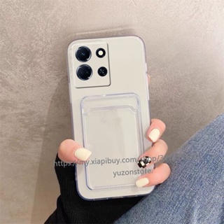 Phone Case Honor X6a 4G 5G X5 Plus พร้อมส่ง เคสโทรศัพท์มือถือแบบนิ่ม TPU ใส กันกระแทก กันรอยเลนส์กล้อง พร้อมช่องใส่บัตร ทนทาน สไตล์คลาสสิก สําหรับ