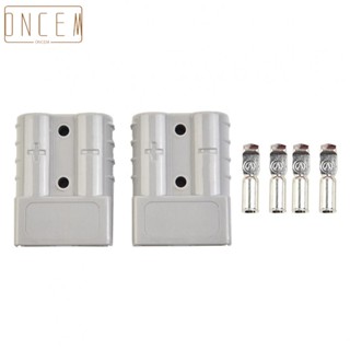 【ONCEMOREAGAIN】Safe Charging with 80A Anderson Plug Cable Terminal Battery Connector Grey &amp; Red