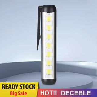 [Deceble.th] ไฟฉายฉุกเฉิน LED Type-C แบบพกพา พร้อมคลิปแม่เหล็ก