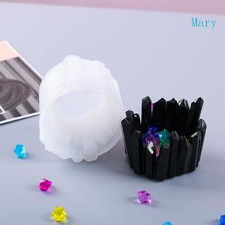 แม่พิมพ์ซิลิโคนเรซิ่น รูปพลาสเตอร์ Mary Aroma สําหรับทําเทียน สบู่ งานฝีมือ DIY