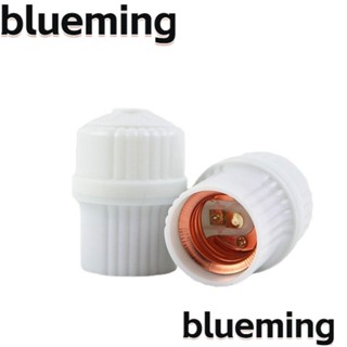 Blueming2 ฐานโคมไฟ Led ฐานหลอดไฟ แบบสกรู ตัวแปลงขั้วหลอดไฟ พลาสติก กันไฟ ที่แขวนโคมไฟ บ้าน