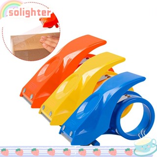 Solighter เครื่องตัดเทปพลาสติก กว้าง 5 ซม. หลากสี อุปกรณ์เสริม สําหรับบรรจุภัณฑ์