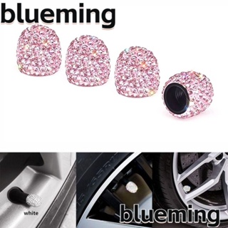 Blueming2 ฝาครอบวาล์วยางรถจักรยานยนต์ 4 ชิ้น