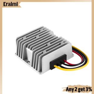 Eralml ตัวควบคุมแรงดันไฟฟ้า Dc36v 48v เป็น Dc13.8v 15a Dc Ip68 กันน้ํา อะลูมิเนียมอัลลอย