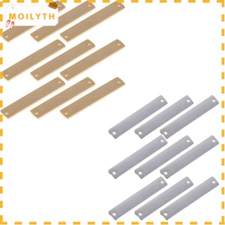 Moilyth จี้ป้ายชื่อ โลหะผสม สีทอง สีเงิน คนรักเครื่องประดับ แฮนด์เมด DIY