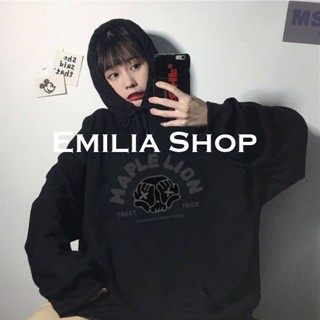 EMILIA SHOP เสื้อกันหนาว เสื้อฮู้ด chic ดูสวยงาม ทันสมัย ทนทาน WWY23909S137Z230912