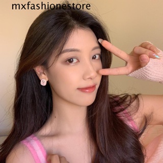 Mxfashione ต่างหูสตั๊ด รูปดอกทิวลิป สําหรับผู้หญิง