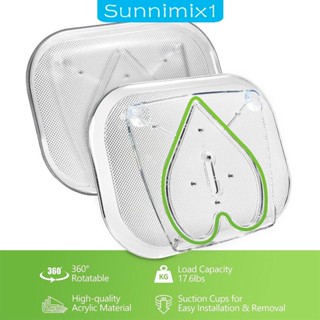 [Sunnimix1] ชั้นวางตู้เย็น ทรงสี่เหลี่ยมผืนผ้า แบบใส ไม่ลื่นไถล