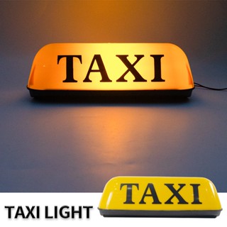 Hot Sale Carfu Car Supplies Taxi Top Light Taxi Lights Taxi 12V Roof Light Taxi roof decoration