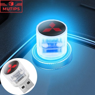 Mitsubishi USB การตกแต่งภายใน รถยนต์ ไร้สาย ไฟ LED บรรยากาศที่มีสีสัน Xpander Cross Triton Grandis Attrage Mirage Outlander Pajero Sport ASX