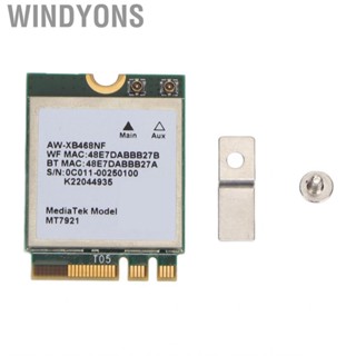 Windyons New MT7921 NGFF M.2 Card 2.4Ghz 5Ghz Dual Band WiFi