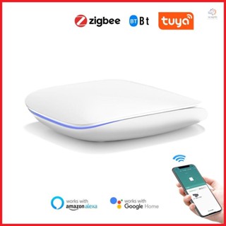 Tuya Zigbee BT Gateway Hub - Compatible with Amazon Alexa and Google Home for Smart Home Automation