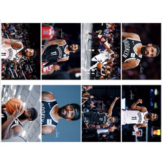 สติกเกอร์โปสเตอร์ ลายนูน NBA star Nets Owen HD สําหรับติดตกแต่งผนังบ้าน 8 ชิ้น 1 ชุด