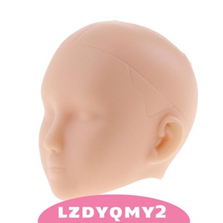 [Lzdyqmy2] ชุดอะไหล่หัวตุ๊กตา สเกล 1/6 สีขาว สําหรับฝึกแต่งหน้า