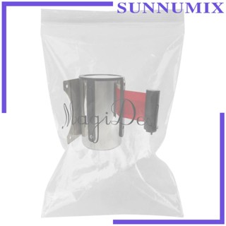 [Sunnimix] Stanchion Queue Mount ริบบิ้นควบคุมฝูงชน พับเก็บได้ 2 เมตร สีฟ้า