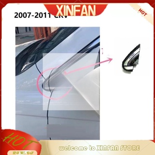 Xinfan ฝาครอบกระจกมองหลัง ทรงสามเหลี่ยม สําหรับ honda crv 2007 2008 2009 2010 2011 1 ชุด