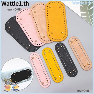 Wttle กระเป๋าหนัง PU แฮนด์เมด ทรงยาว DIY