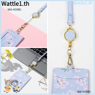 Wttle ที่ใส่บัตรประจําตัวประชาชน ลายเชอร์รี่ บัตรรถบัส