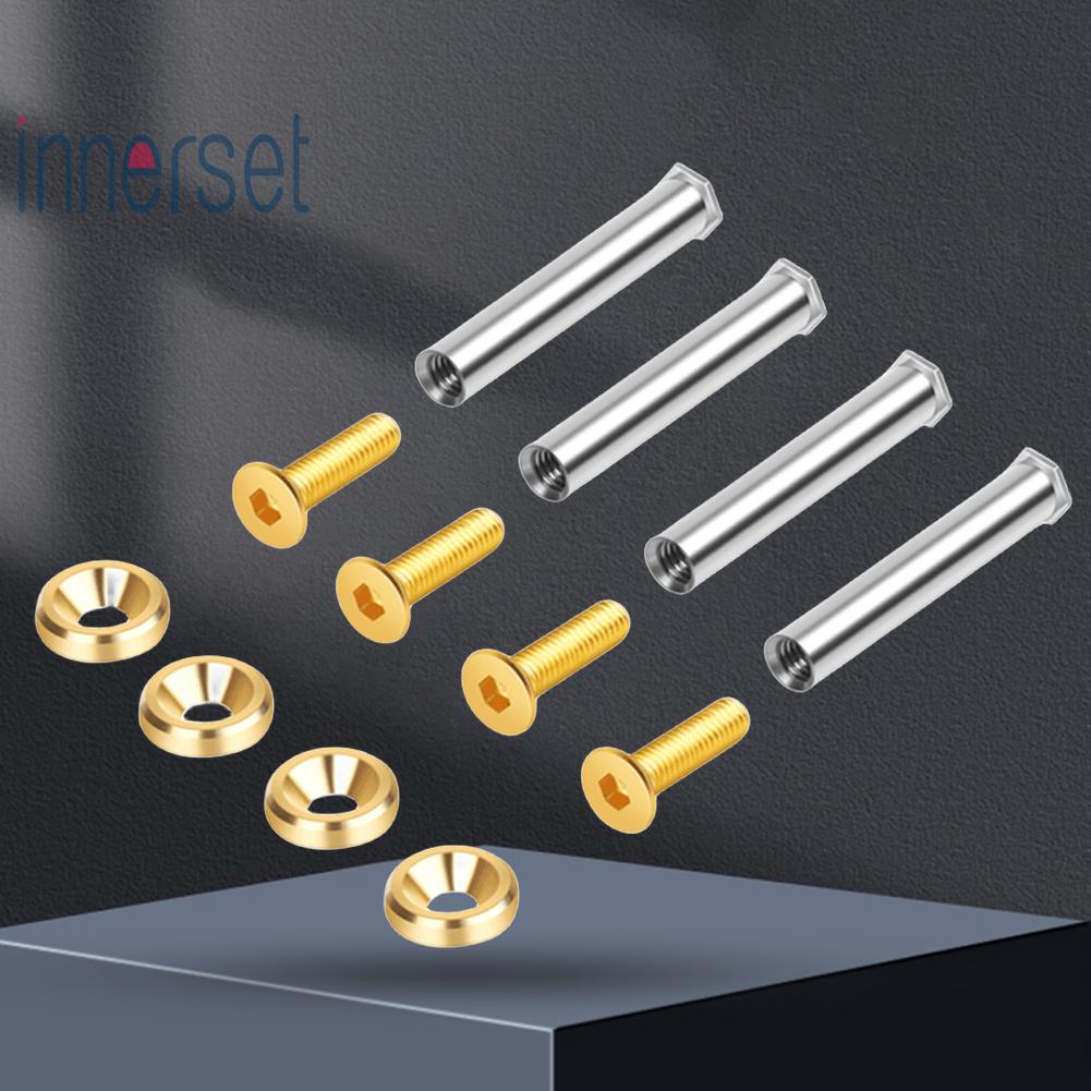 สกรูน็อตพัดลมระบายความร้อน 4 ชิ้น สําหรับเคส PC [innerset]