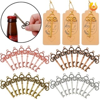 ที่เปิดขวดเบียร์ โลหะผสมสังกะสี รูปกุญแจ สไตล์เรโทร สําหรับง…