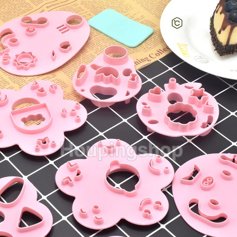 2/3/4 ชิ้น การ์ตูน ใบหน้า แสดงอารมณ์ แม่พิมพ์ข้าวปั้น DIY เครื่องมือลายนูน ซูชิสาหร่าย ข้าวปั้น อารมณ์ แม่พิมพ์แสดงอารมณ์ ข้าวปั้น อุปกรณ์เบนโตะ