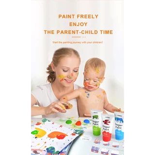 Mideer มิเดียร์ Finger Paint สีสำหรับเพ้นท์ศิลปะจากฝ่ามือ MD4110
