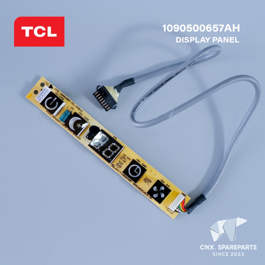 1090500657AH แผงรับสัญญาณรีโมทแอร์ TCL ตัวรับสัญญาณรีโมทแอร์ ทีซีแอล รุ่น TAC-25CS, MAC-24CS/KEI32
