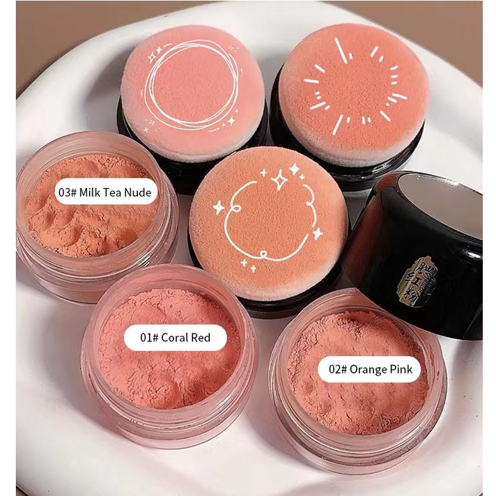 Maffick Vitality บลัชออน เนื้อแมตต์ นุ่ม เป็นมิตรกับผิว ซ่อมแซมสีผิว