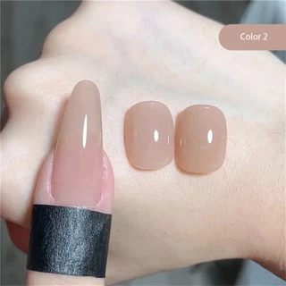 สีทาเล็บเจล ยาทาเล็บเจล เปลือย สีเจล ชาน้ําผึ้ง ใหม่ เจลทาเล็บ สีเปลือยเปล่าที่เข้ากันทั้งหมด 15ml 【doom】