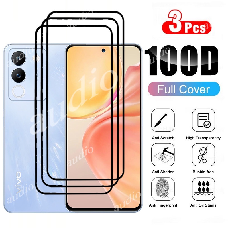 ฟิล์มกระจกนิรภัยกันรอยหน้าจอ HD 9H กันรอยขีดข่วน สําหรับ Vivo V29E V29E 5G 2023 Vivo V 29E 29E V29 e