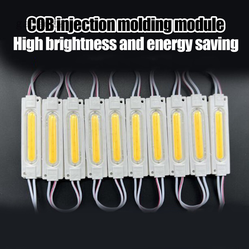 10 ชิ้น 24 โวลต์ Led โมดูลรถบรรทุกด้านข้างไฟแสดงสถานะ COB Led สว่างมากสําหรับรถบัสรถบรรทุกพ่วงเตือน